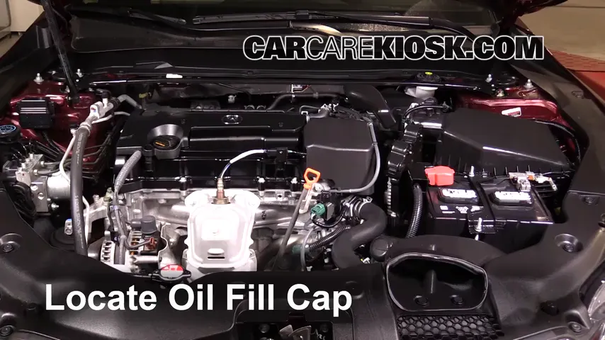 2015 Acura TLX 2.4L 4 Cyl. Oil